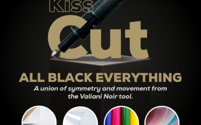 Cut the thinnest and softest materials with the Kiss Cut Tool