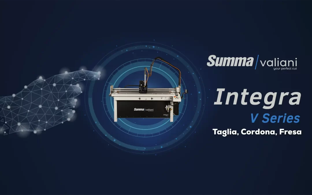 Integra V1612 V-Series: taglio, cordonatura e fresatura
