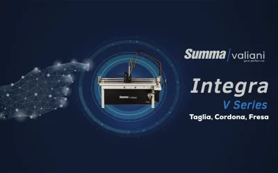 Integra V1612 V-Series: taglio, cordonatura e fresatura